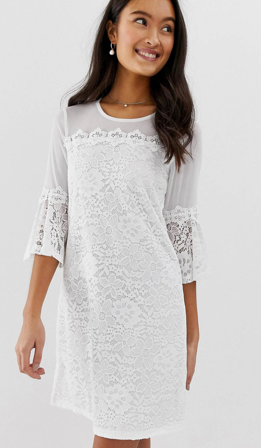 Floral Laced Dress