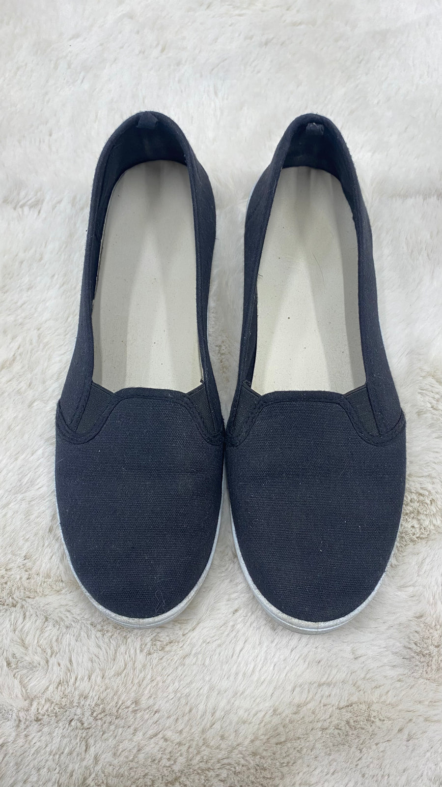 Flat Black Espadrilles