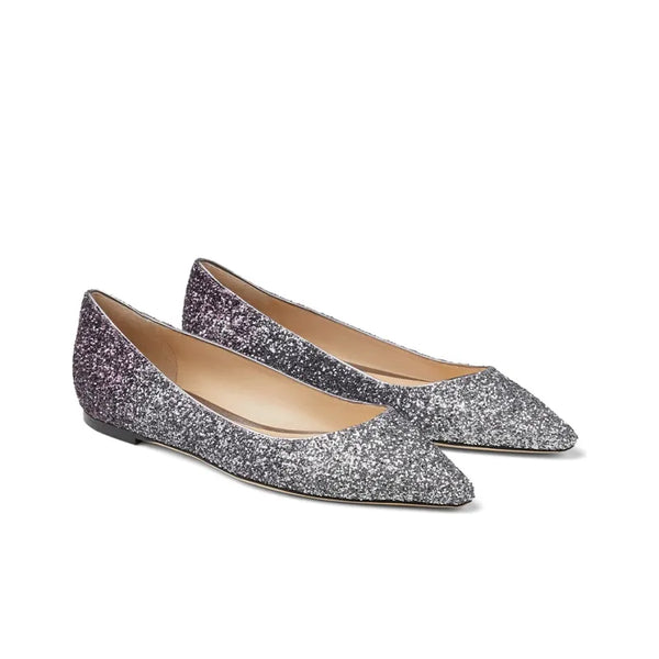 Glitter Ballet Flats