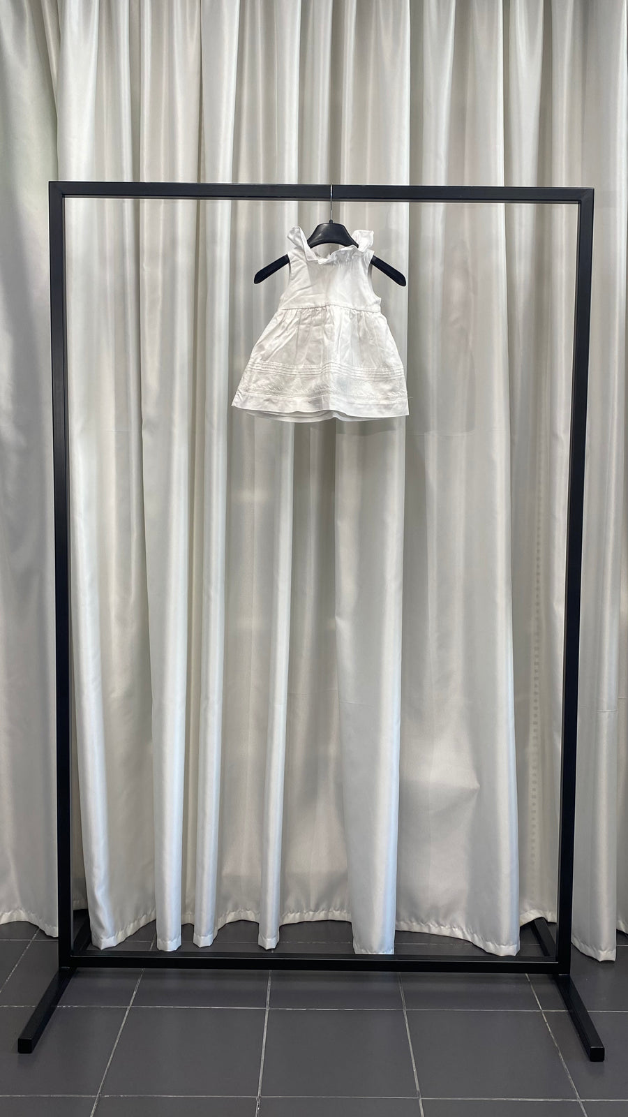 White Flowy Dress