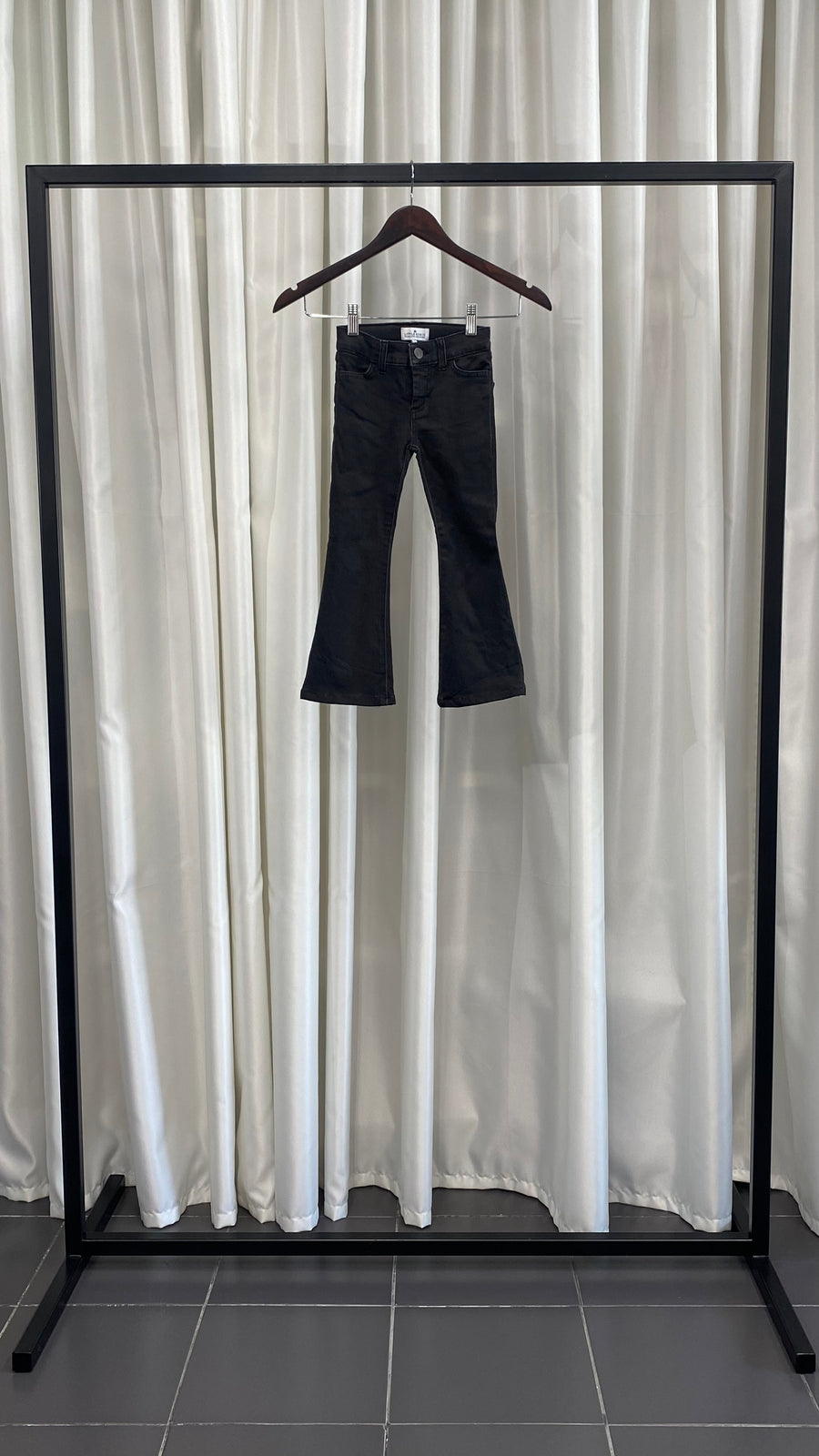 Flared Grey Jeans