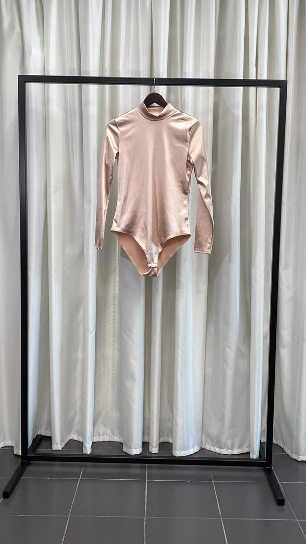 Pink Shiny Bodysuit