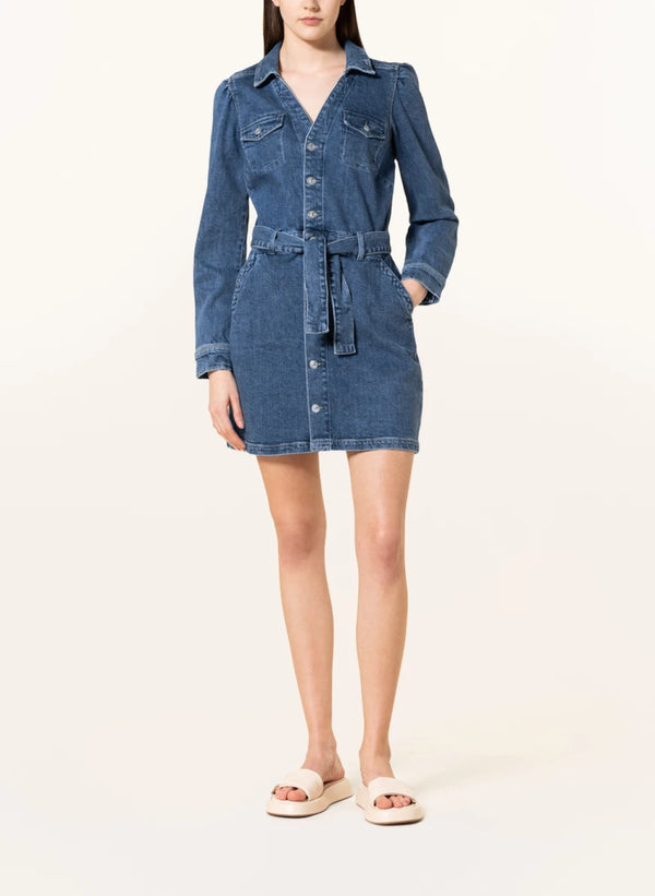 Denim Buttoned Up Dress