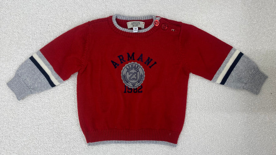 Knitted Red Sweater