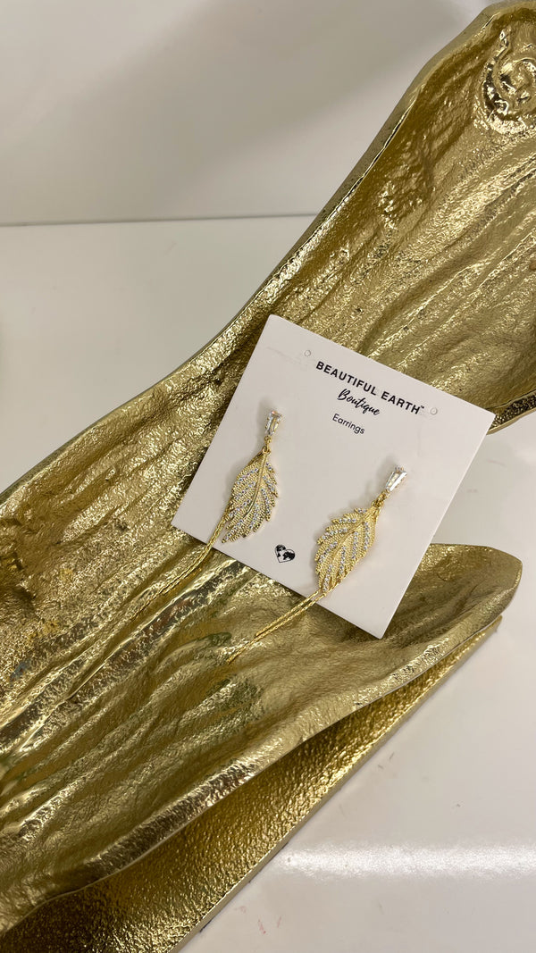 Leaf Design Earrings