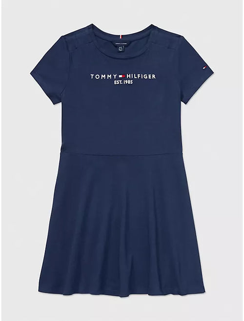 Cotton Navy Dress