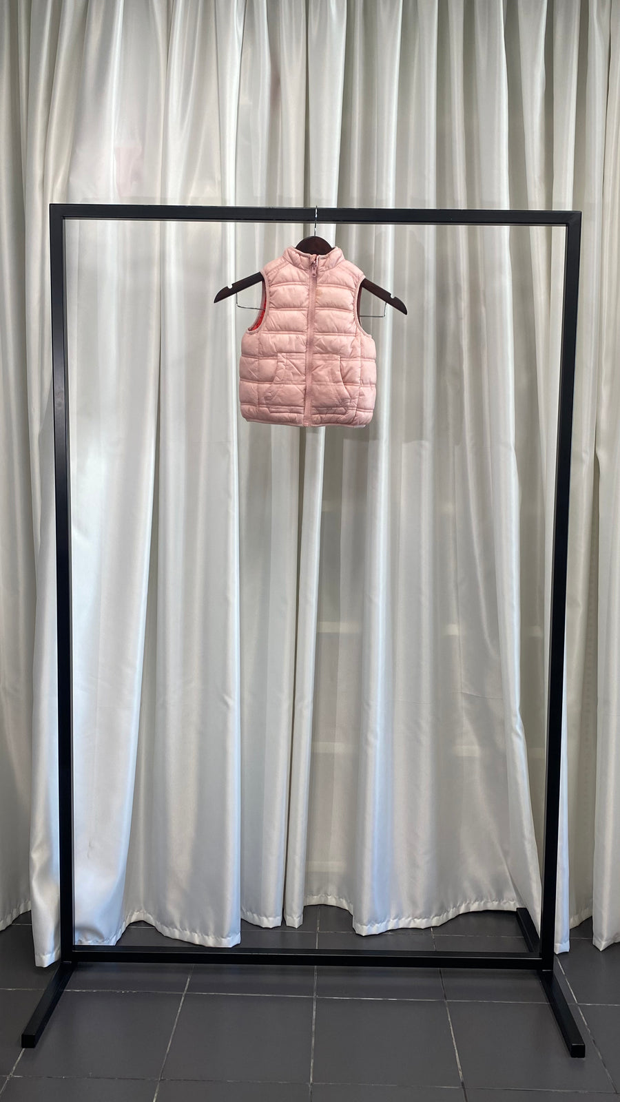 Pink Puffer Vest