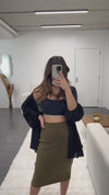 Knitted Pencil Skirt